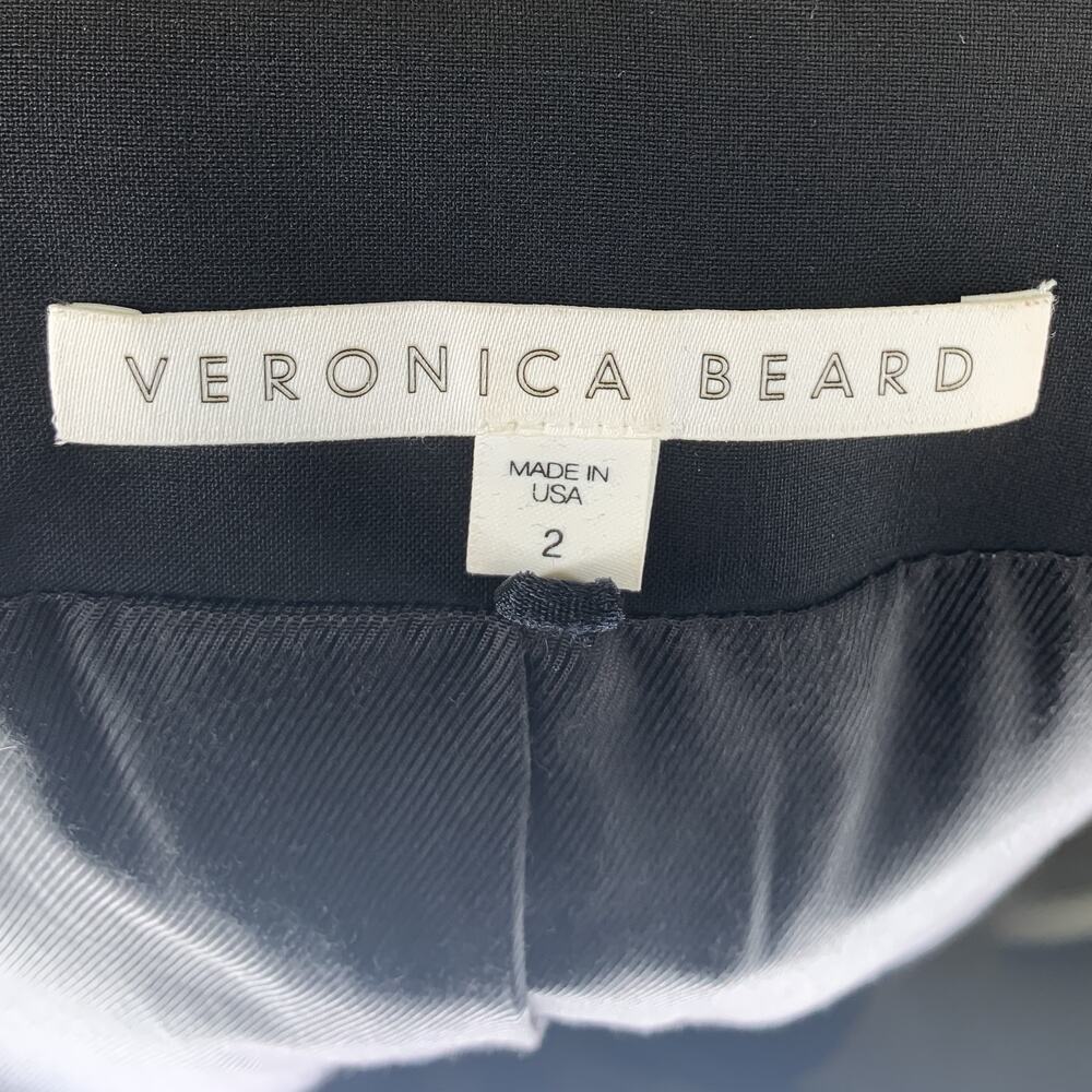 Veronica Beard Black Wool Single Button Classic D… - image 9